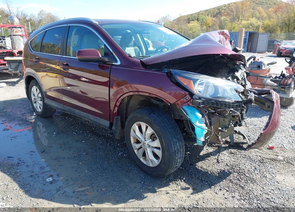 2014 HONDA CR-V EX-L VIN: 5J6RM4H78EL042257
