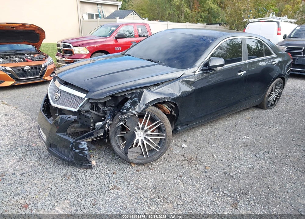 2014 CADILLAC ATS LUXURY VIN: 1G6AH5S34E0110657