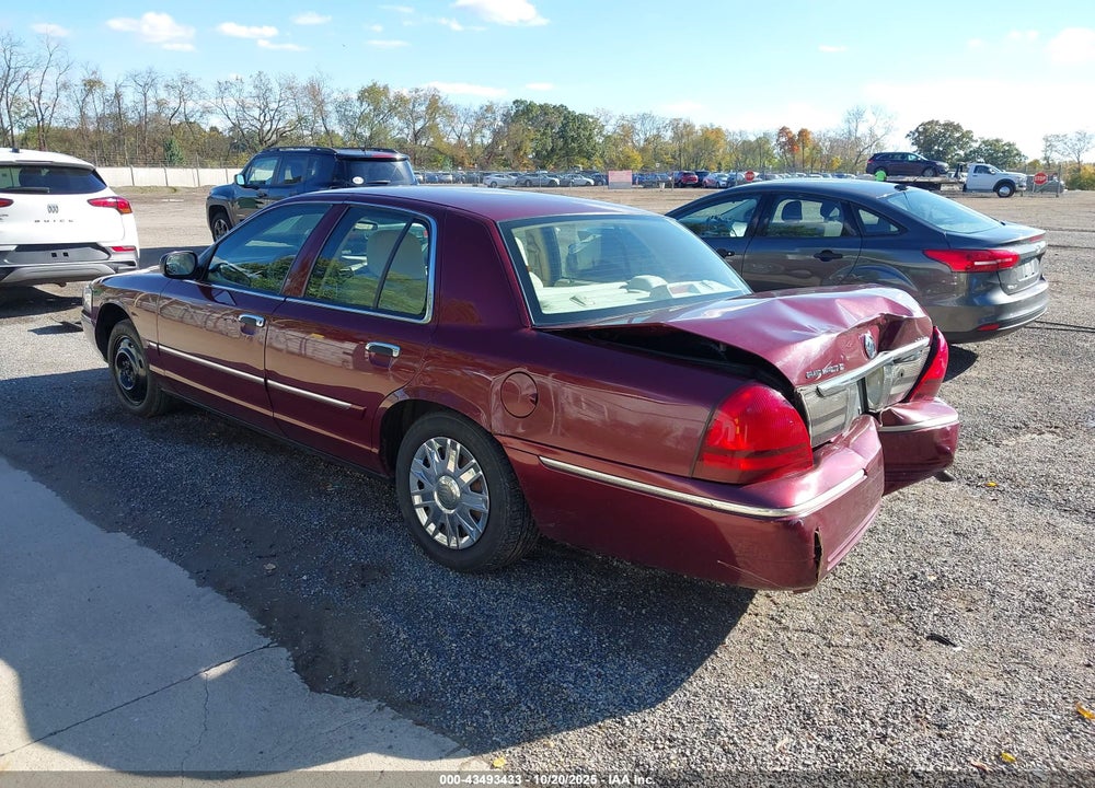 2006 MERCURY GRAND MARQUIS GS VIN: 2MEFM74V96X606239