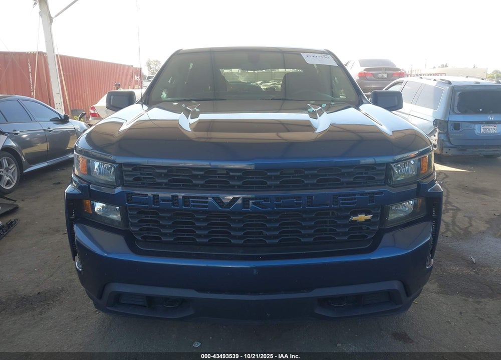 2020 CHEVROLET SILVERADO 1500 2WD SHORT BED CUSTOM VIN: 1GCPWBEH0LZ127807