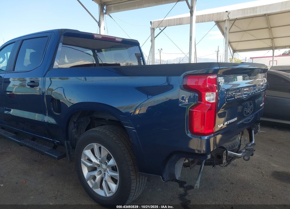 2020 CHEVROLET SILVERADO 1500 2WD SHORT BED CUSTOM VIN: 1GCPWBEH0LZ127807