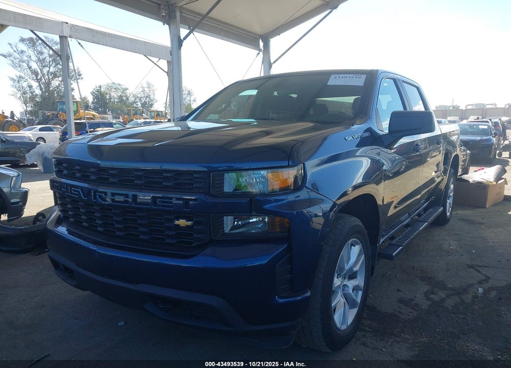 2020 CHEVROLET SILVERADO 1500 2WD SHORT BED CUSTOM VIN: 1GCPWBEH0LZ127807