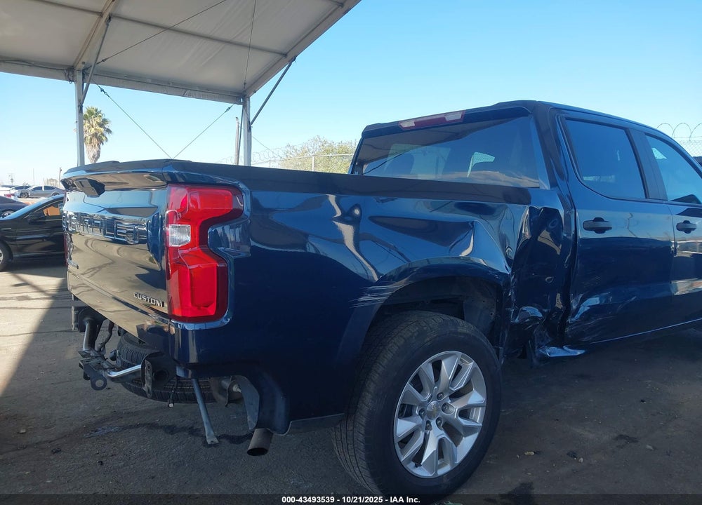 2020 CHEVROLET SILVERADO 1500 2WD SHORT BED CUSTOM VIN: 1GCPWBEH0LZ127807
