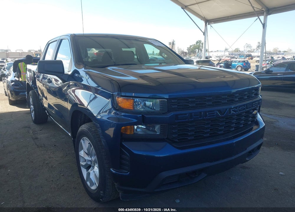 2020 CHEVROLET SILVERADO 1500 2WD SHORT BED CUSTOM VIN: 1GCPWBEH0LZ127807