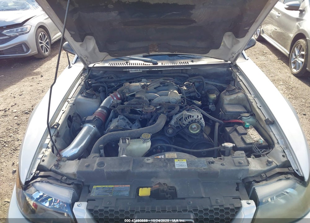 2002 FORD MUSTANG VIN: 1FAFP44452F180074