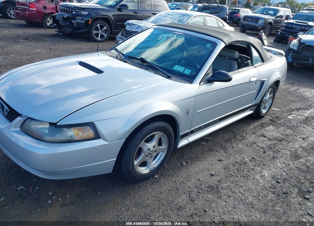 2002 FORD MUSTANG VIN: 1FAFP44452F180074