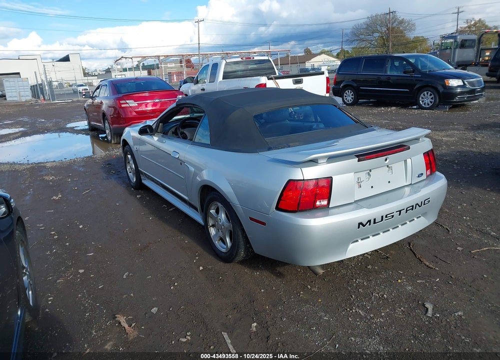 2002 FORD MUSTANG VIN: 1FAFP44452F180074