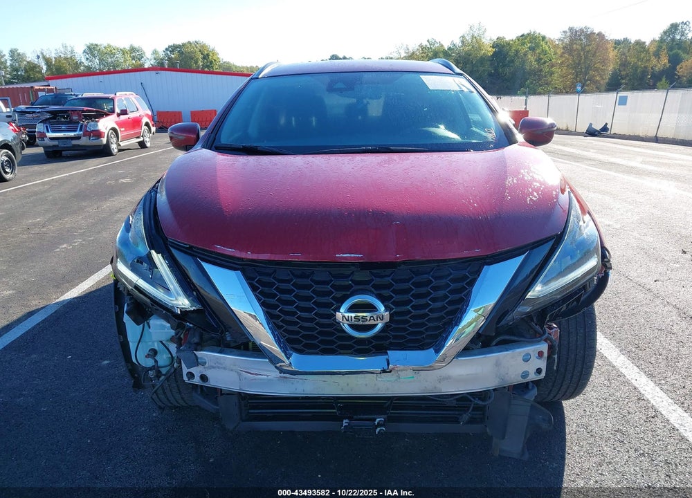 2020 NISSAN MURANO SV FWD VIN: 5N1AZ2BJ2LN164946