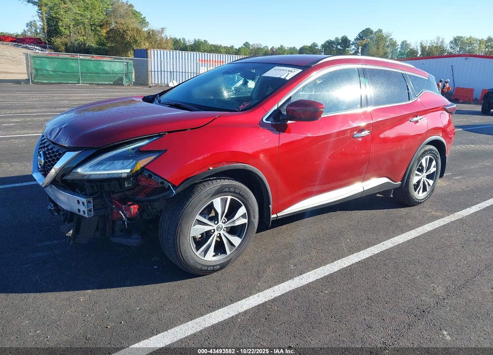 2020 NISSAN MURANO SV FWD VIN: 5N1AZ2BJ2LN164946