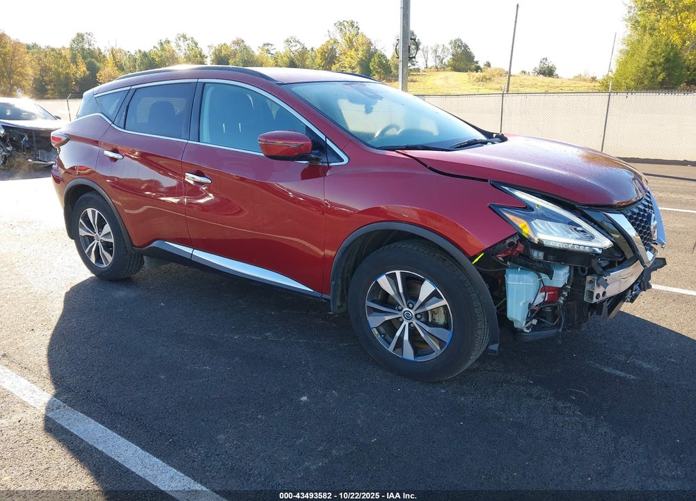 2020 NISSAN MURANO SV FWD VIN: 5N1AZ2BJ2LN164946