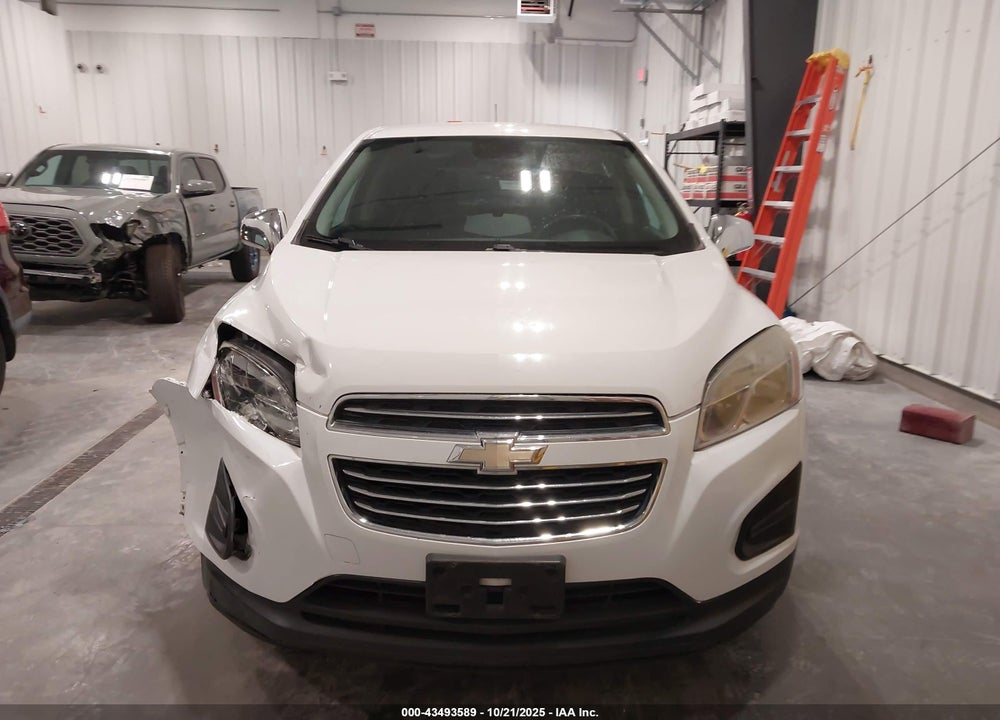 2016 CHEVROLET TRAX 1LS VIN: 3GNCJNSBXGL238092