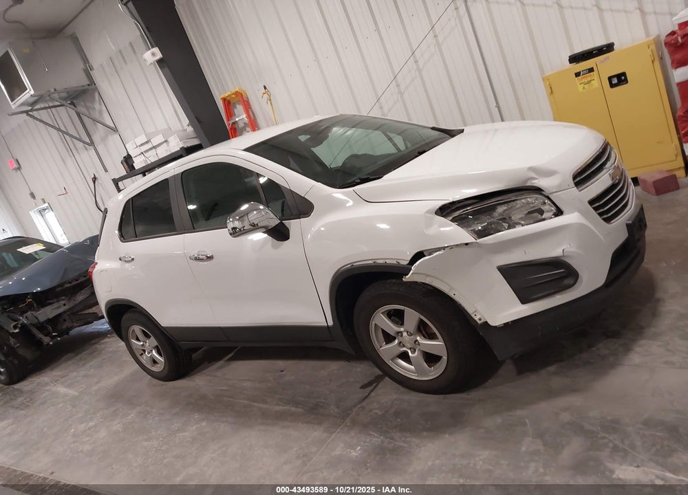 2016 CHEVROLET TRAX 1LS VIN: 3GNCJNSBXGL238092