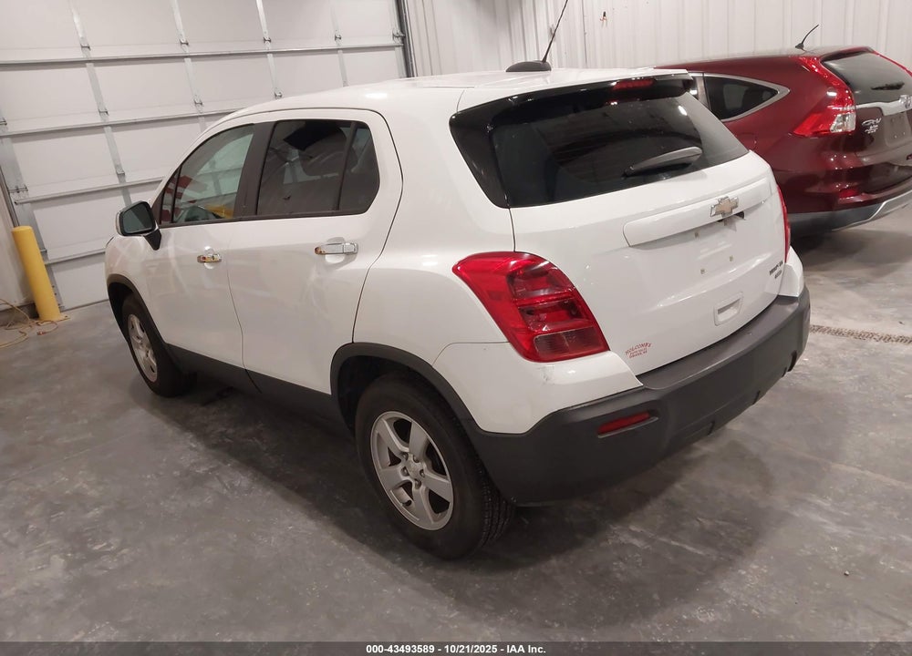 2016 CHEVROLET TRAX 1LS VIN: 3GNCJNSBXGL238092