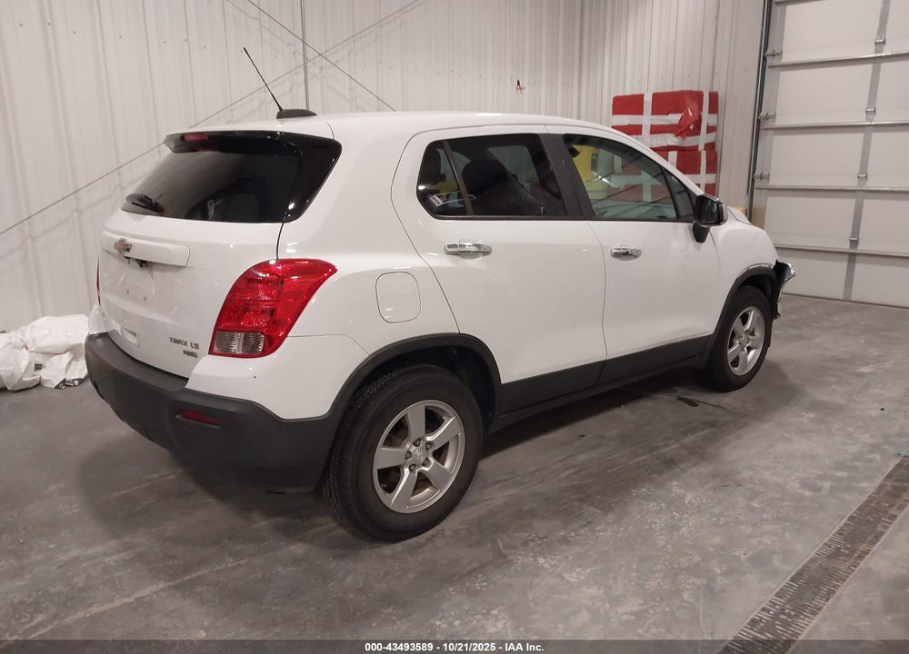 2016 CHEVROLET TRAX 1LS VIN: 3GNCJNSBXGL238092