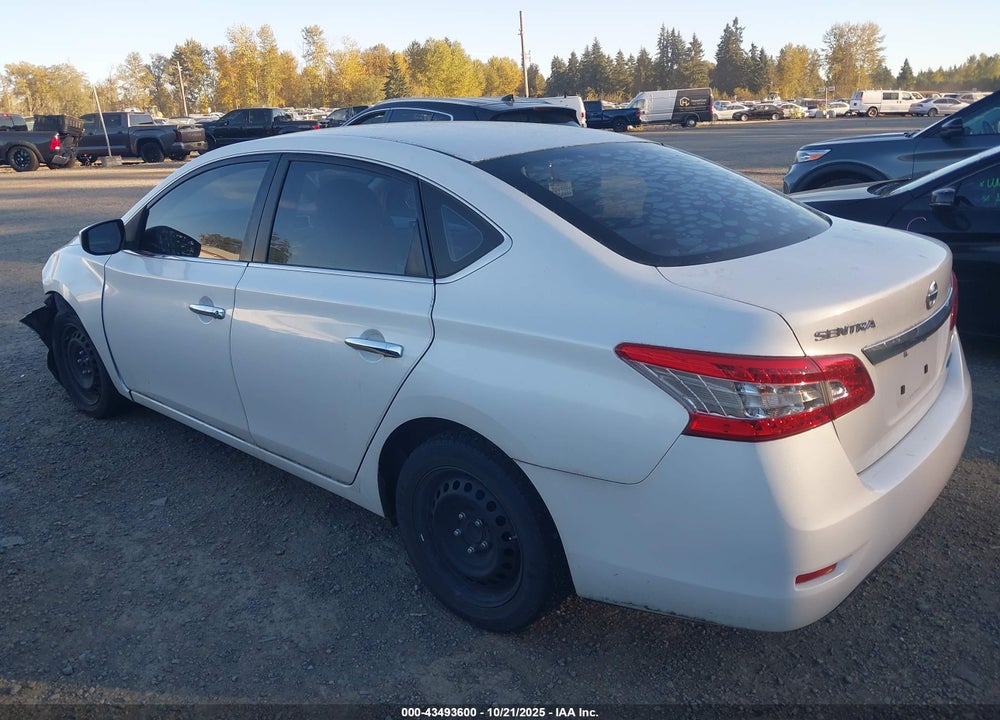 2013 NISSAN SENTRA SV VIN: 3N1AB7AP6DL613559