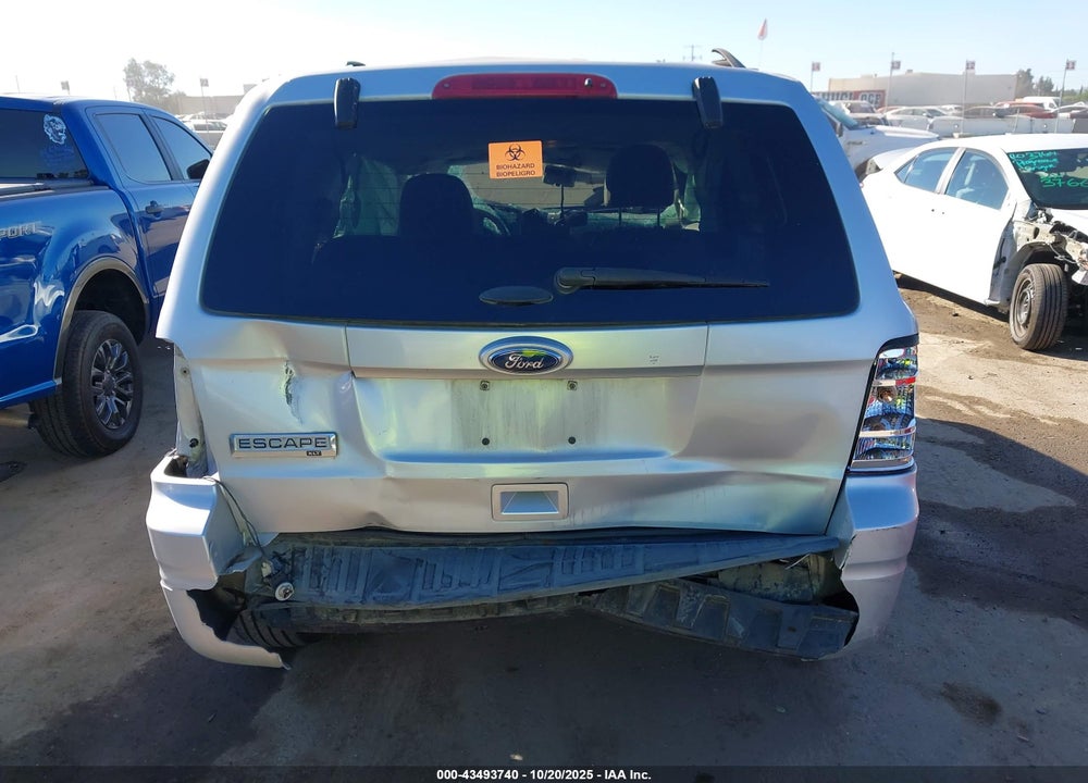 2012 FORD ESCAPE XLT VIN: 1FMCU0D75CKC09165