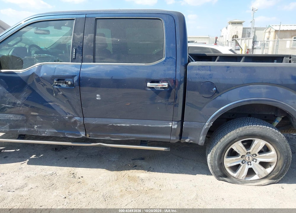 2018 FORD F-150 PLATINUM VIN: 1FTEW1E55JFB44222