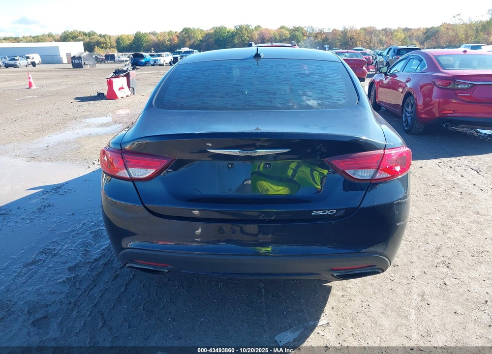 2016 CHRYSLER 200 S VIN: 1C3CCCBB7GN125003