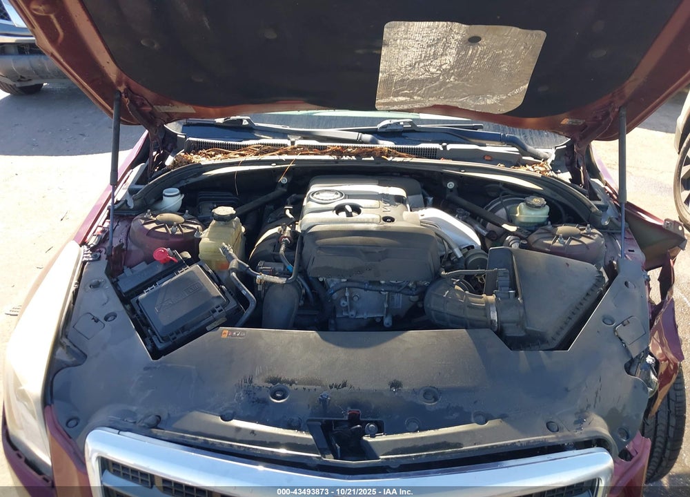2014 CADILLAC ATS VIN: 1G6AC5SX0E0186393