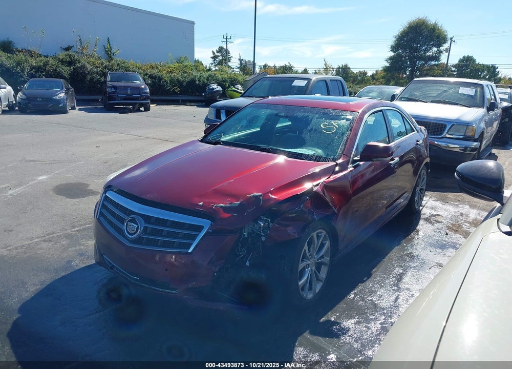 2014 CADILLAC ATS VIN: 1G6AC5SX0E0186393