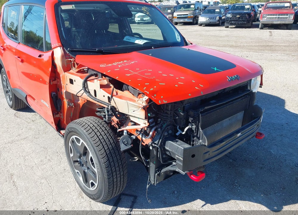2017 JEEP RENEGADE TRAILHAWK 4X4 VIN: ZACCJBCB2HPF95331