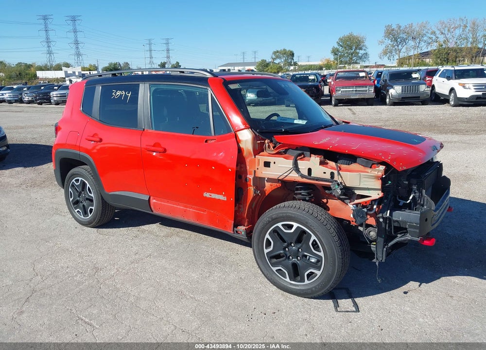 2017 JEEP RENEGADE TRAILHAWK 4X4 VIN: ZACCJBCB2HPF95331