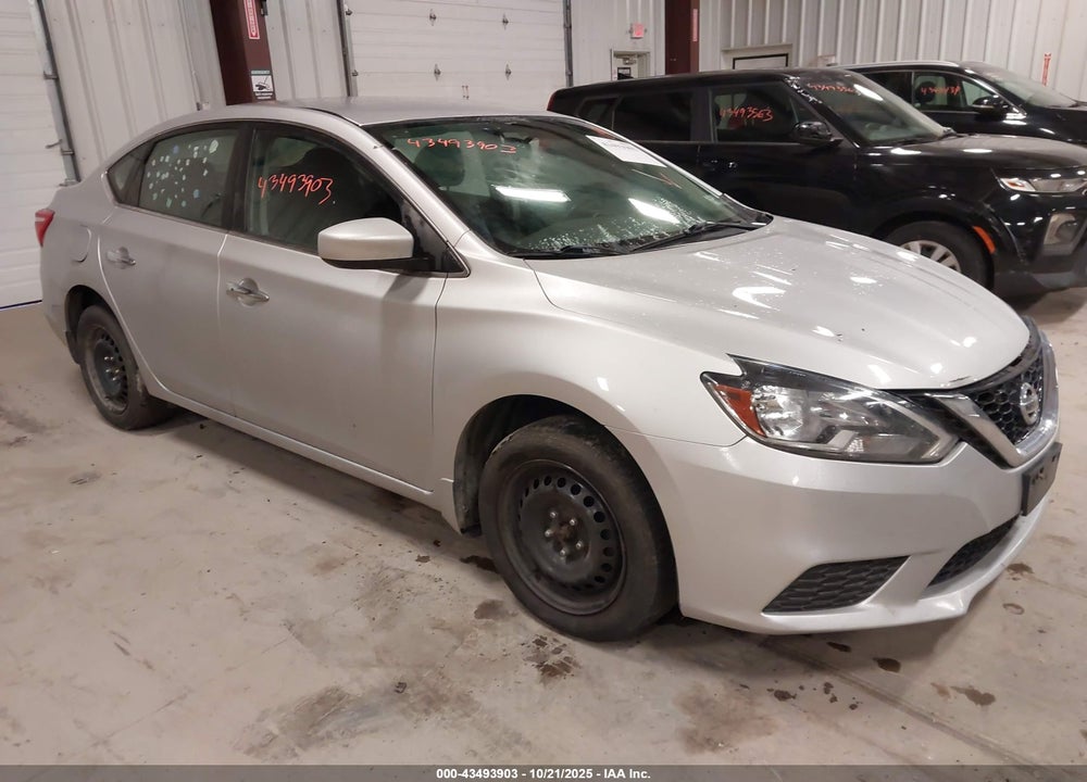 2017 NISSAN SENTRA SV VIN: 3N1AB7AP7HL659794