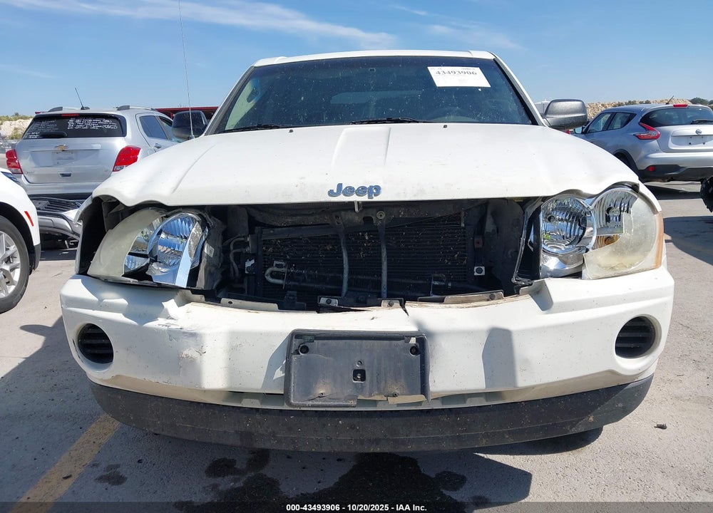 2007 JEEP GRAND CHEROKEE LAREDO VIN: 1J8GS48K17C593682