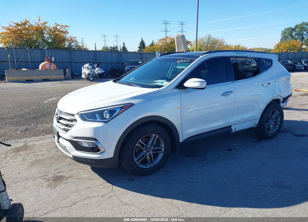 2018 HYUNDAI SANTA FE VIN: 5NMZUDLB4JH089119