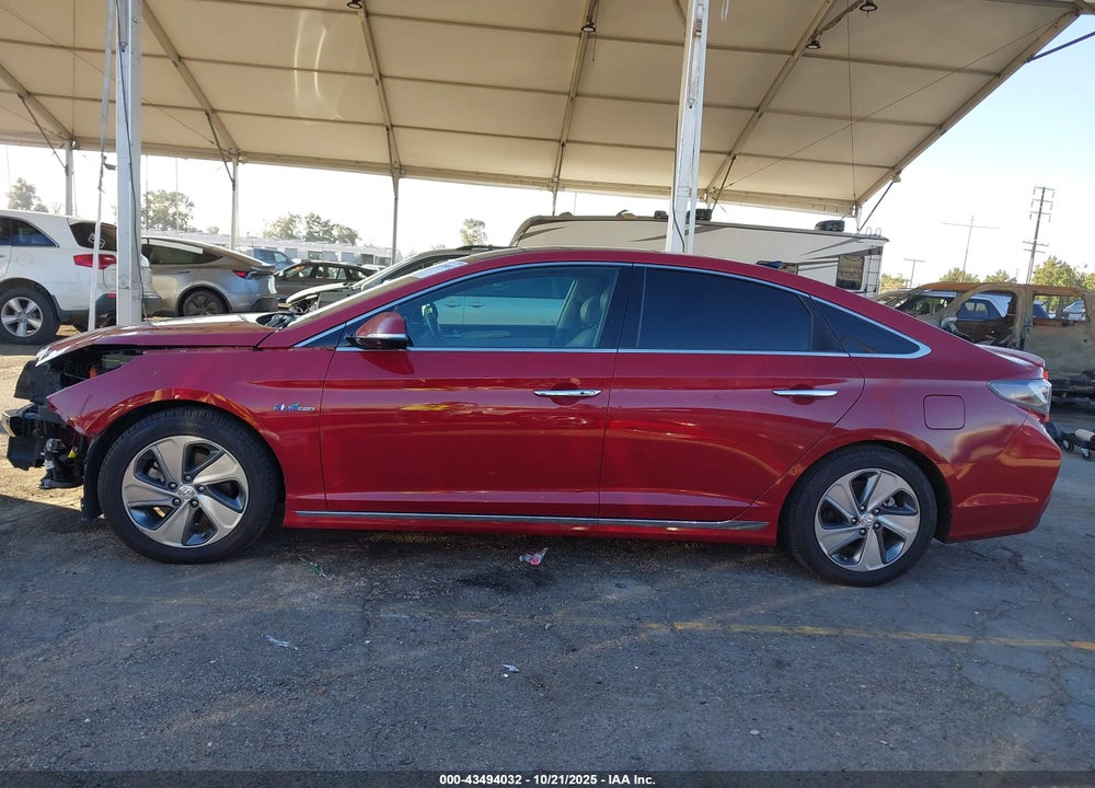 2016 HYUNDAI SONATA HYBRID LIMITED VIN: KMHE34L15GA023038