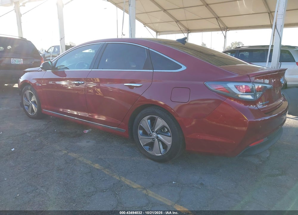 2016 HYUNDAI SONATA HYBRID LIMITED VIN: KMHE34L15GA023038
