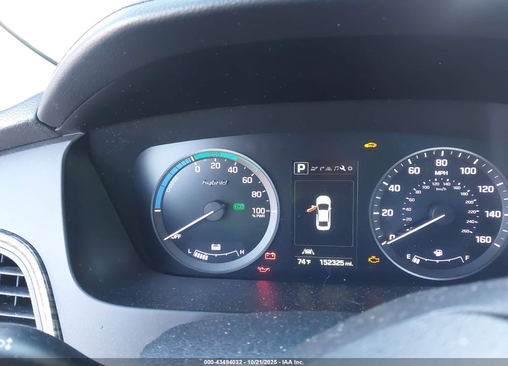 2016 HYUNDAI SONATA HYBRID LIMITED VIN: KMHE34L15GA023038