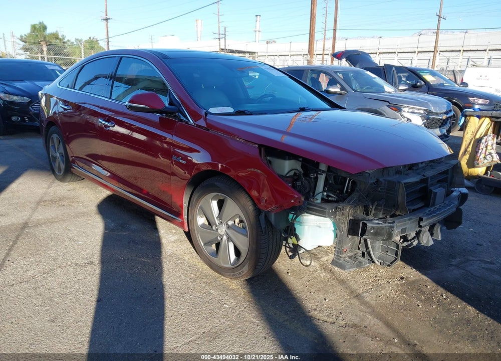 2016 HYUNDAI SONATA HYBRID LIMITED VIN: KMHE34L15GA023038