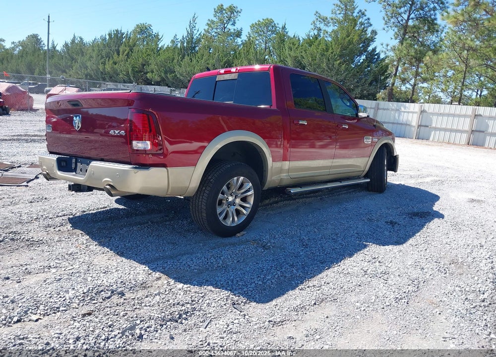 2014 RAM 1500 LONGHORN VIN: 1C6RR7PT6ES221398