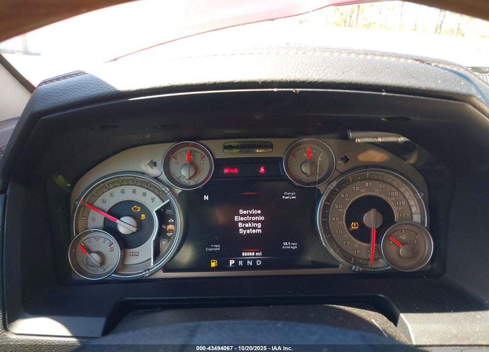 2014 RAM 1500 LONGHORN VIN: 1C6RR7PT6ES221398