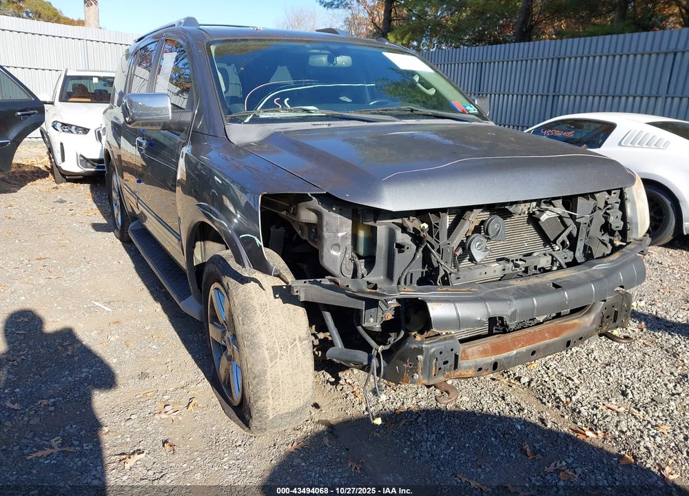 2014 NISSAN ARMADA PLATINUM VIN: 5N1AA0NEXEN605901