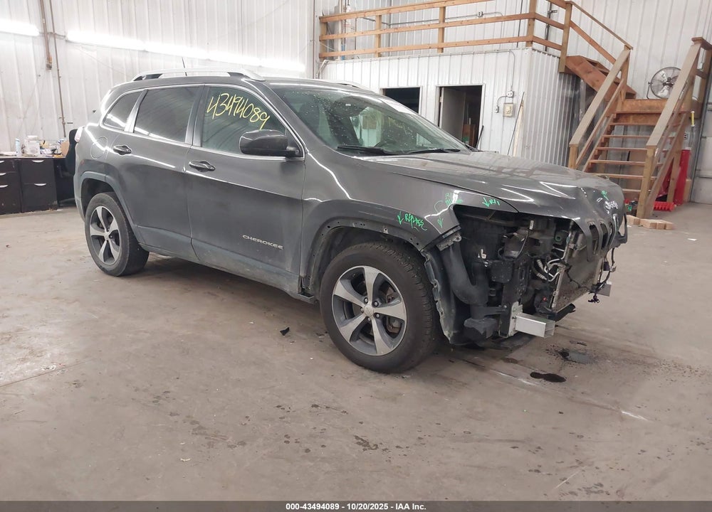2019 CHEROKEE JEEP  LIMITED 4X4 VIN: 1C4PJMDX9KD133507
