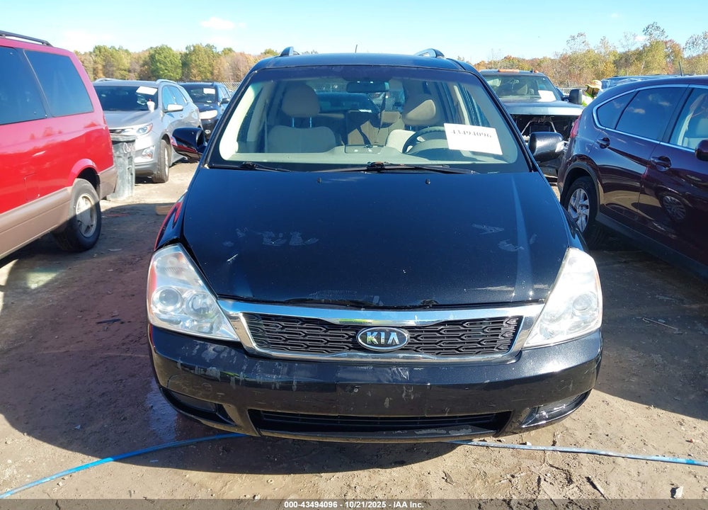 2012 KIA SEDONA LX VIN: KNDMG4C75C6483189