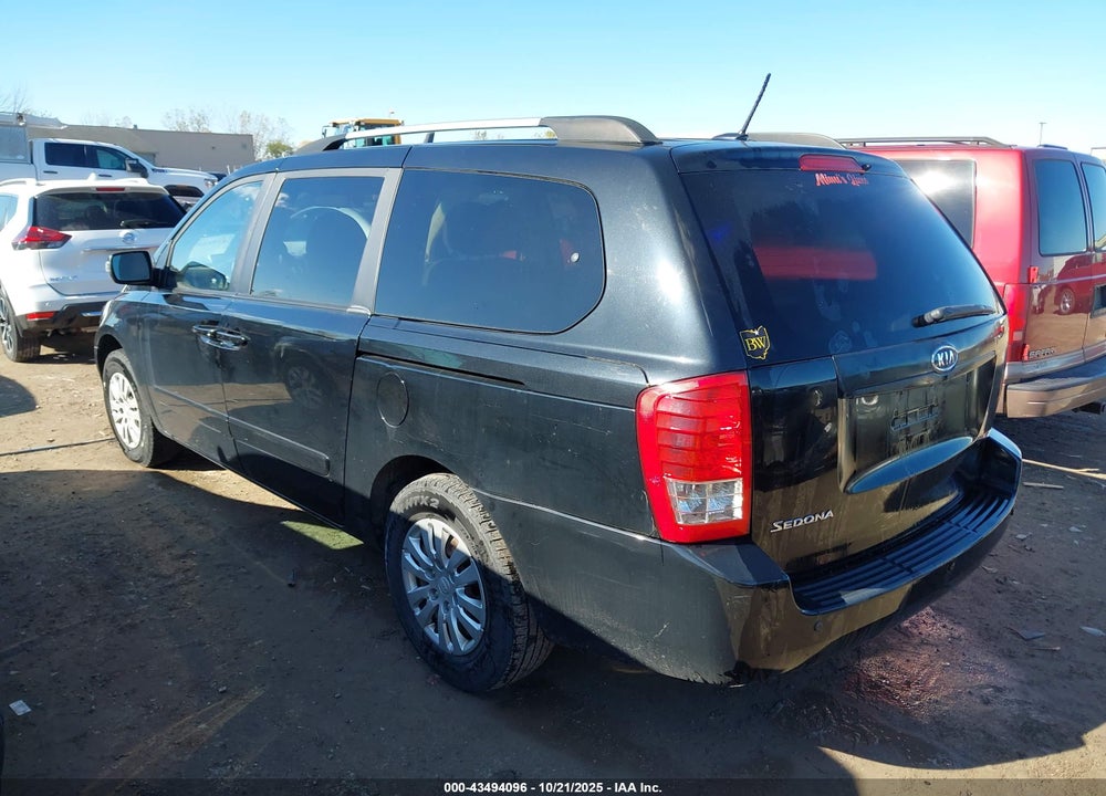 2012 KIA SEDONA LX VIN: KNDMG4C75C6483189