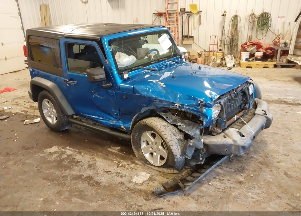 2015 JEEP WRANGLER / VIN: 1C4AJWAG8FL567547