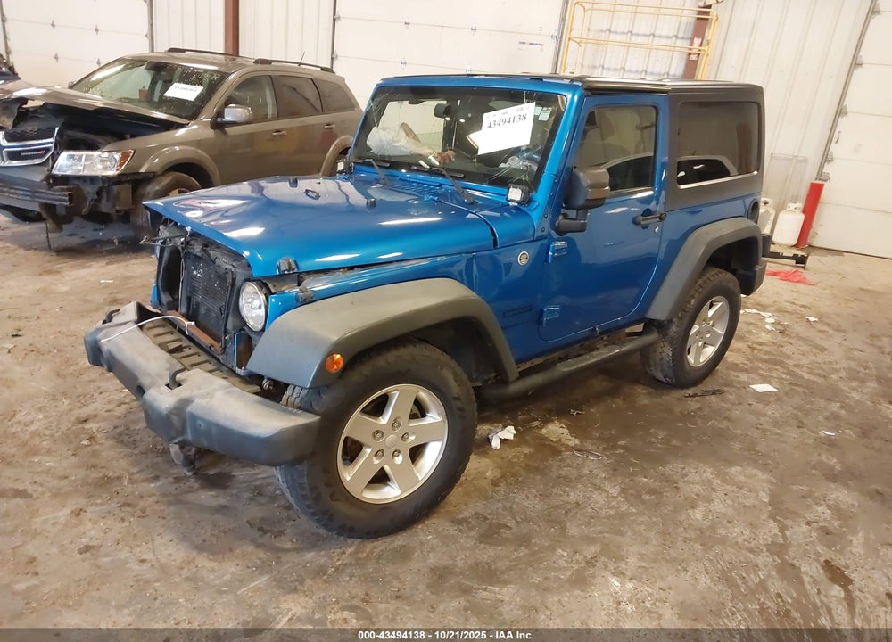 2015 JEEP WRANGLER / VIN: 1C4AJWAG8FL567547