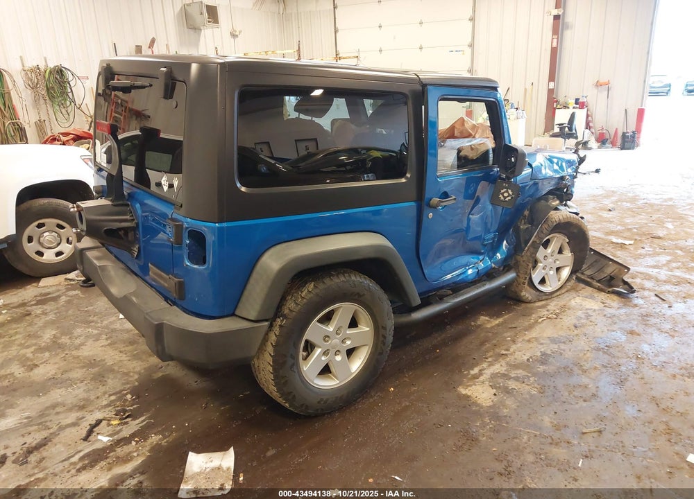 2015 JEEP WRANGLER / VIN: 1C4AJWAG8FL567547