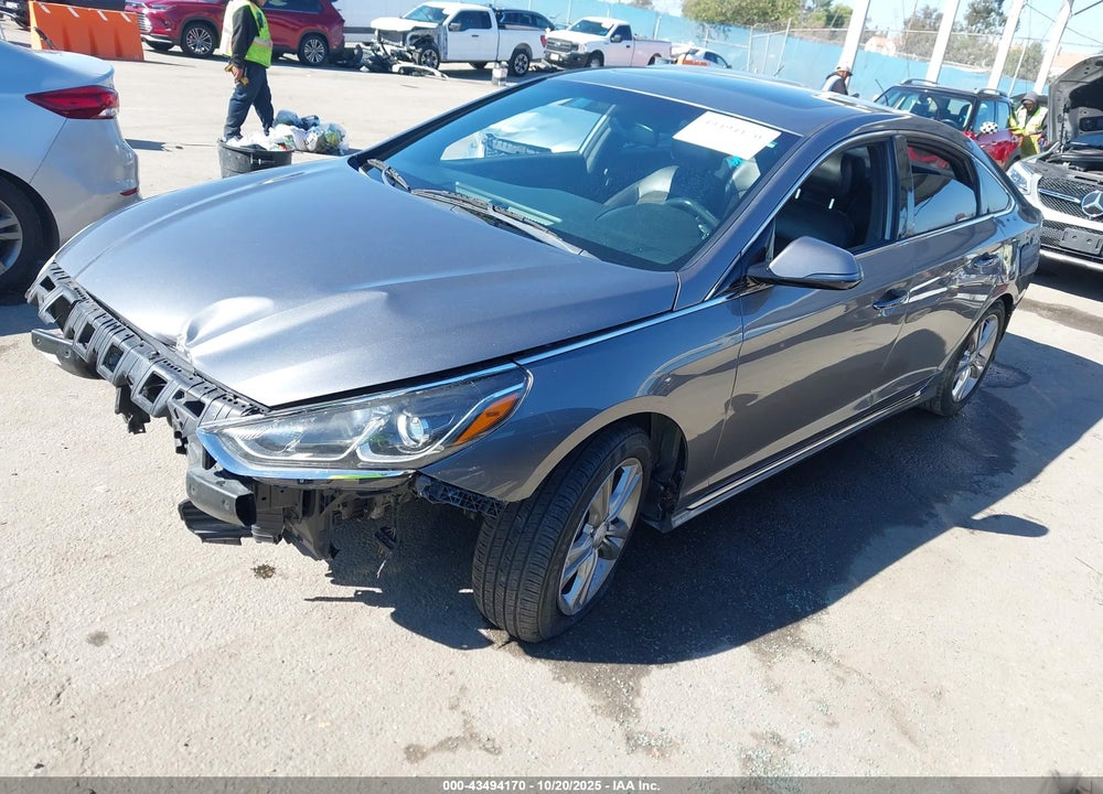 2018 HYUNDAI SONATA SPORT VIN: 5NPE34AF6JH649183
