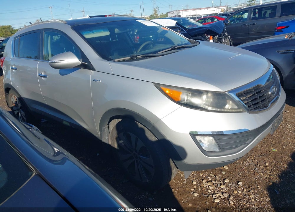 2012 KIA SPORTAGE EX VIN: KNDPCCA26C7199249