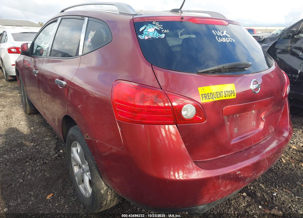 2009 NISSAN ROGUE VIN: JN8AS58V59W173314
