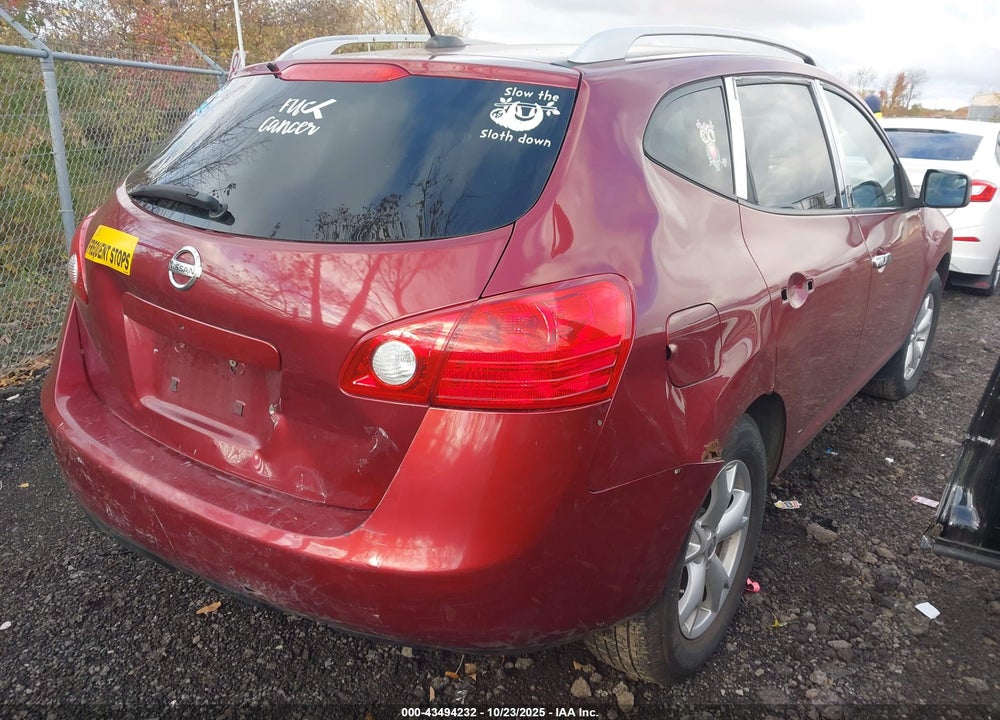 2009 NISSAN ROGUE VIN: JN8AS58V59W173314