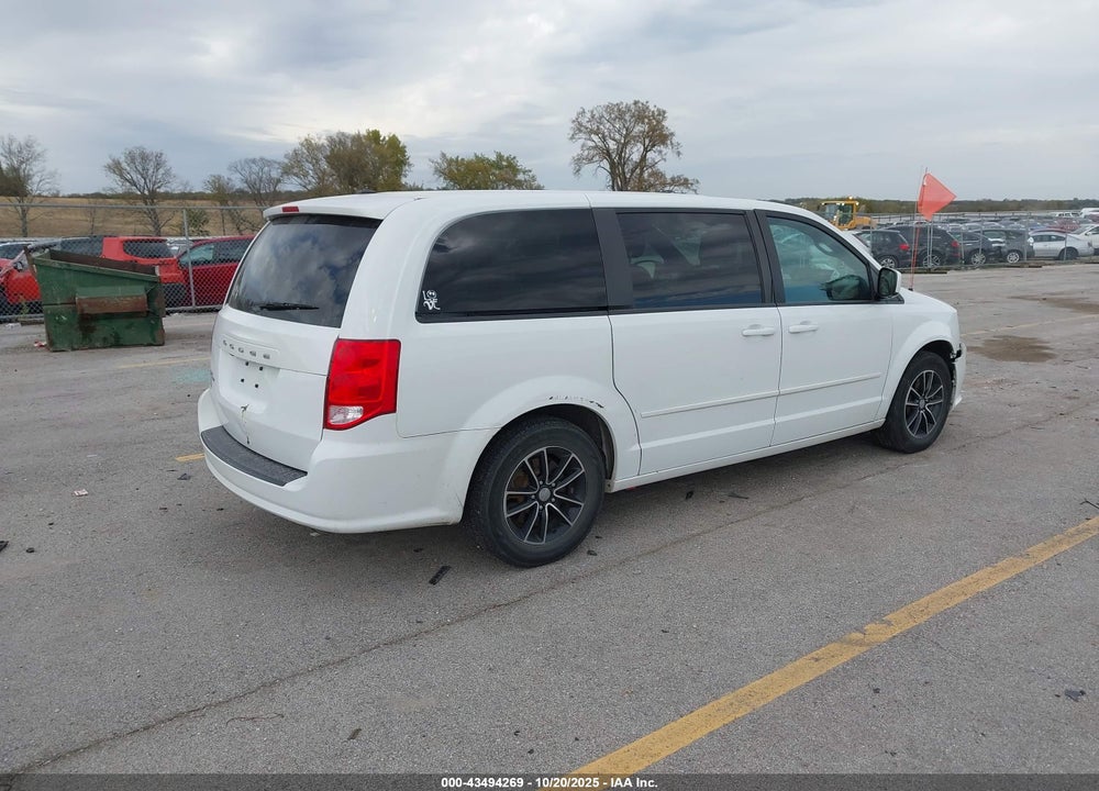 2017 DODGE GRAND CARAVAN SE PLUS VIN: 2C4RDGBG4HR857034
