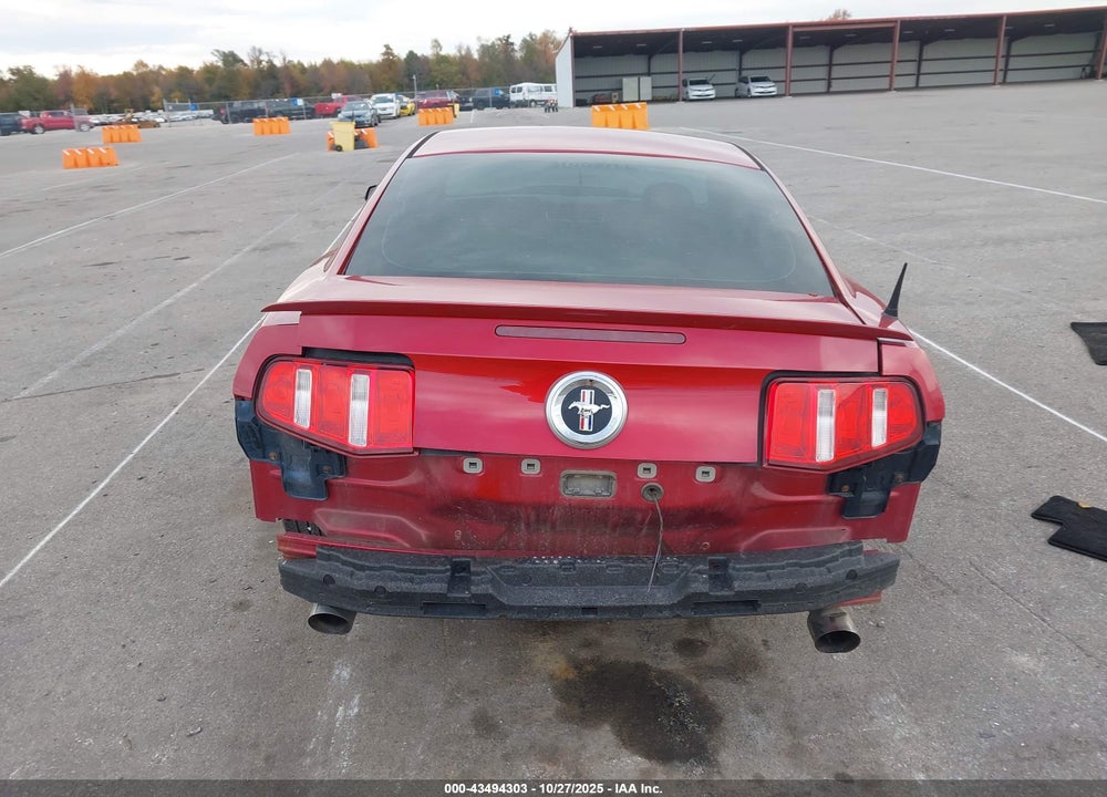 2010 FORD MUSTANG V6/V6 PREMIUM VIN: 1ZVBP8AN2A5147919