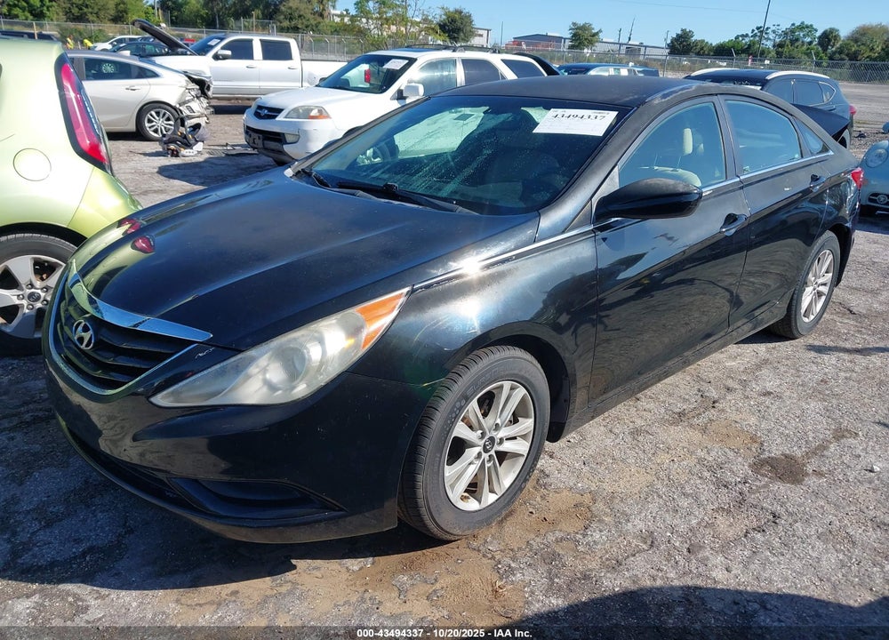 2012 HYUNDAI SONATA GLS VIN: 5NPEB4AC3CH502945