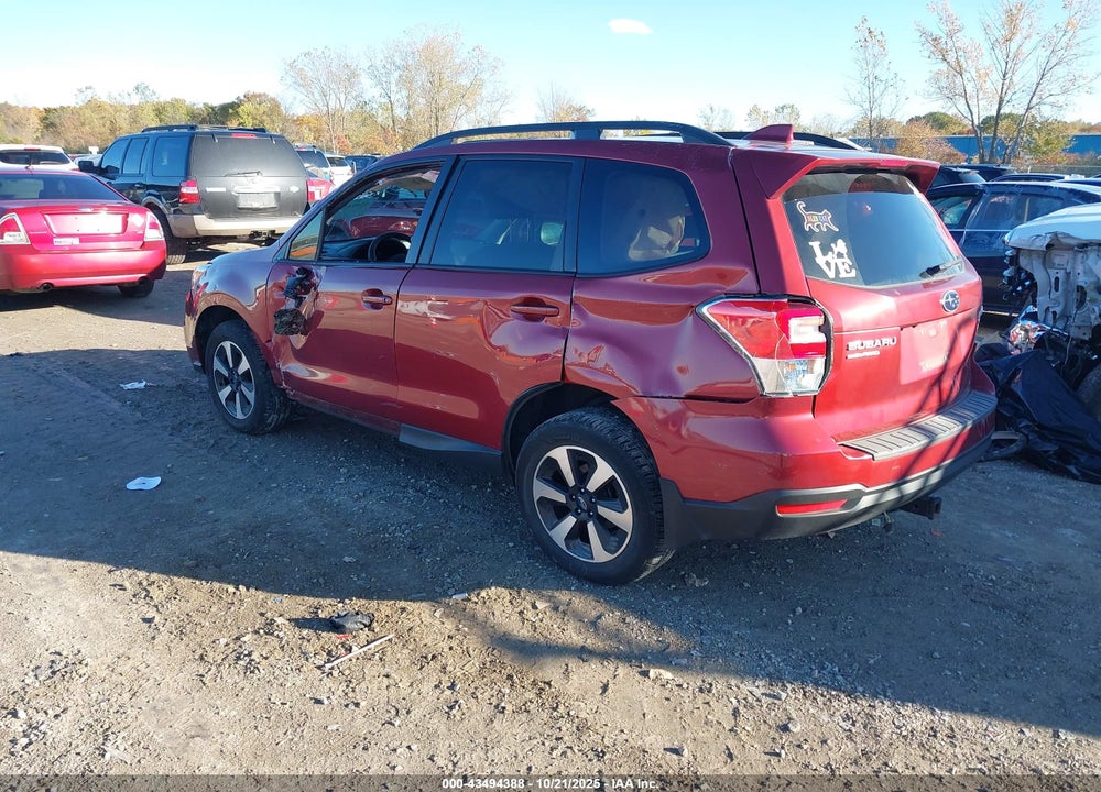 2018 SUBARU FORESTER 2.5I PREMIUM VIN: JF2SJAGC2JH580108